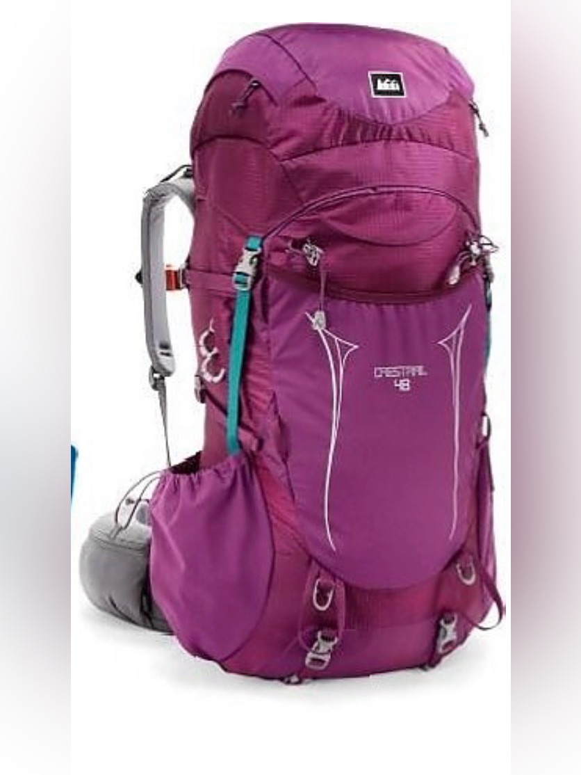 Rei Purple Crestail 48 Backpack